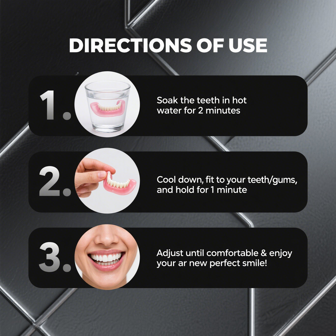 ✅ROLOPLTM🦷 Custom Functional Denture Kits – Perfect fit inNinutes, Ready for use at Home